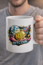 Bitcoin To The Moon Mug