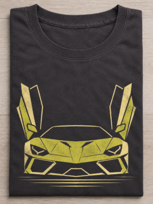 Exotic Supercar Minimal Racing Graphic Tee
