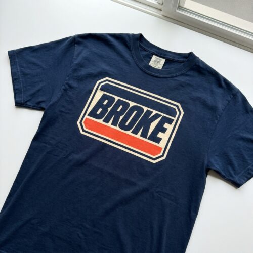 Broke Minimalist Money Humor Sarcastic Unisex Graphic Tee photo review