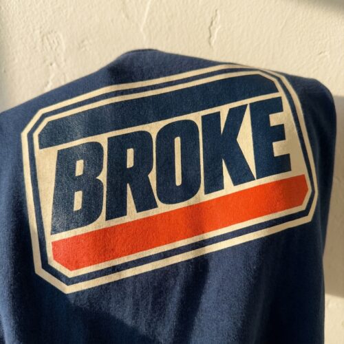 Broke Minimalist Money Humor Sarcastic Unisex Graphic Tee photo review