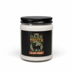 The Dark Truth Is Out There Black Cat Soy Candle